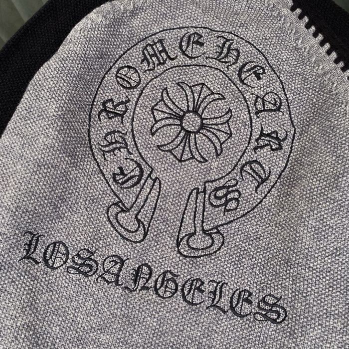 稀少 クロムハーツ スーパーコピー クロス刺繍スリーブ丸首ラグランスリーブセーター