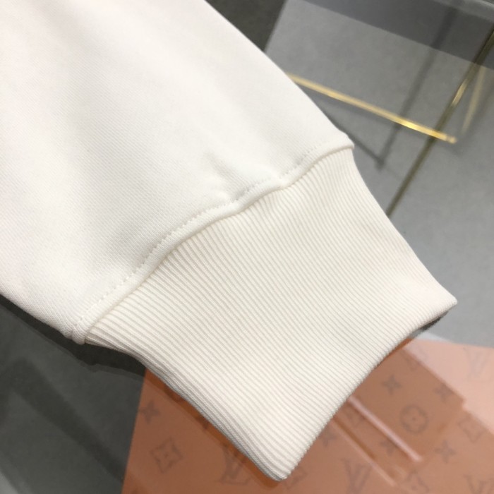 ★超人気 ディオール コピーおすすめ 2024新重工刺繍ロゴ丸首衛衣