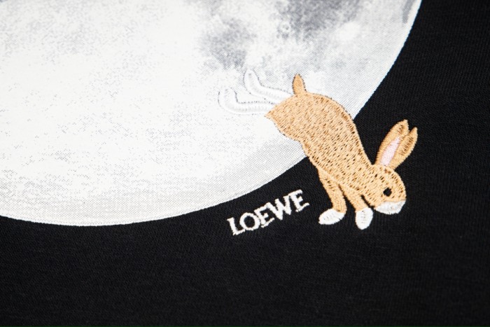 使い勝手良し ロエベ n級品 刺繍連帽の衛衣
