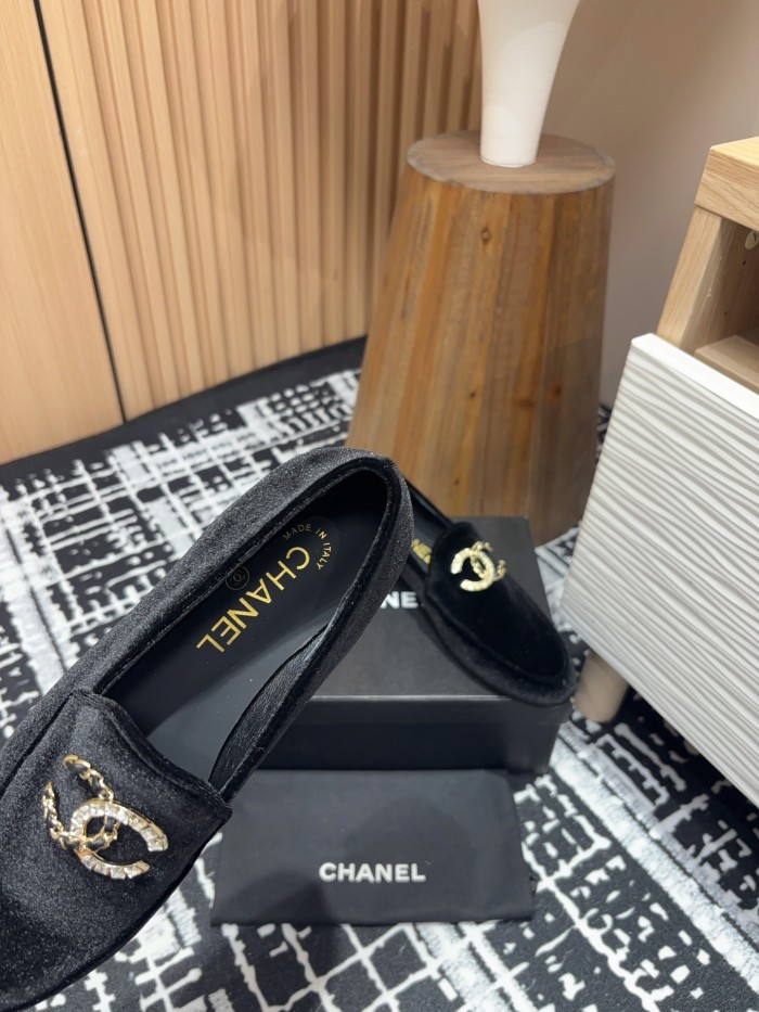 【限定】シャネル コピーおすすめ 25 Fw春夏Chanelミニ香水ドリル楽福単靴