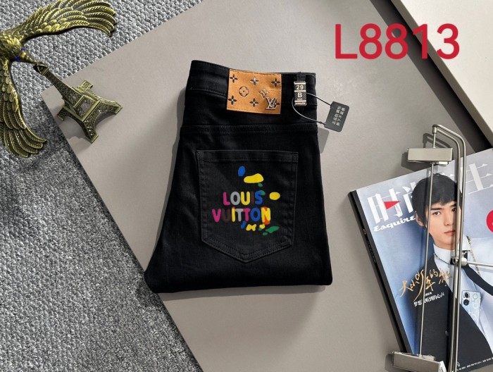 超奇跡の入荷☆ ルイヴィトン 激安偽物 LV 2025は四季折々のフィットジーンズの長ズボンで