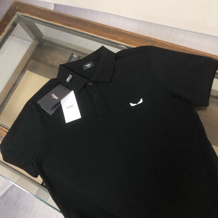 【話題商品！】フェンディ激安通販  の半袖開襟TシャツPoLoシャツ