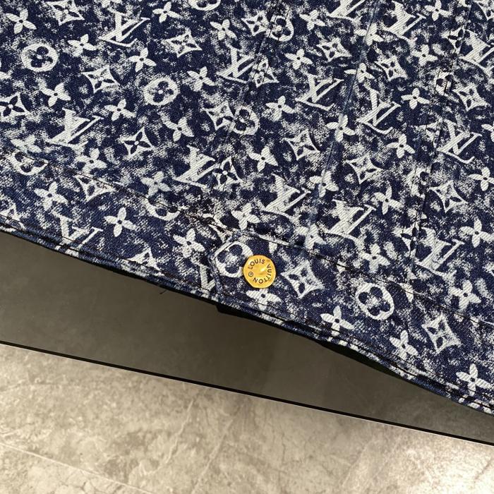【限定】 ルイヴィトン n級品 LVジャカードフルプリントジッパーGONG俊同デニムジャケット