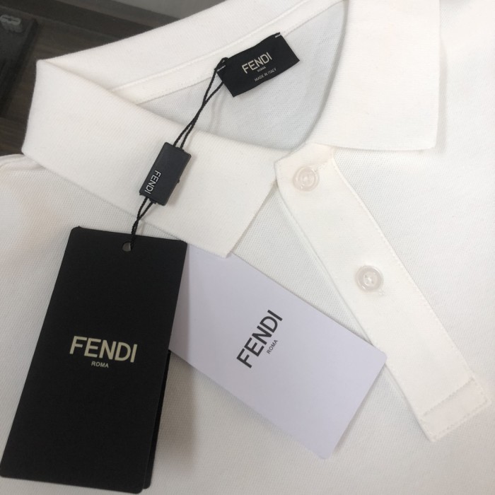 追跡付 フェンディ コピー  の半袖開襟TシャツPoLoシャツ