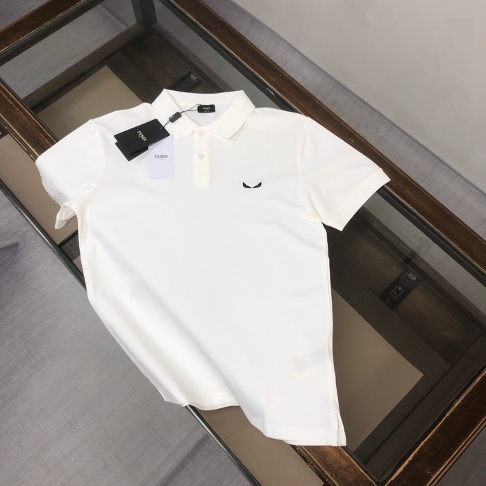 追跡付 フェンディ コピー  の半袖開襟TシャツPoLoシャツ