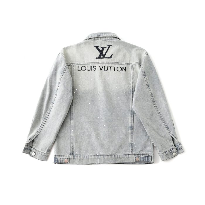 大人気 ルイヴィトン スーパーコピー  LV 25ss刺繍満天星ドリルデニムジャケット