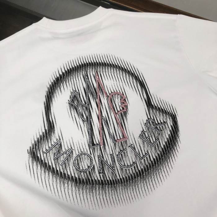 高品質  モンクレール コピーおすすめ 2025春夏新作男女同型半袖Tシャツ