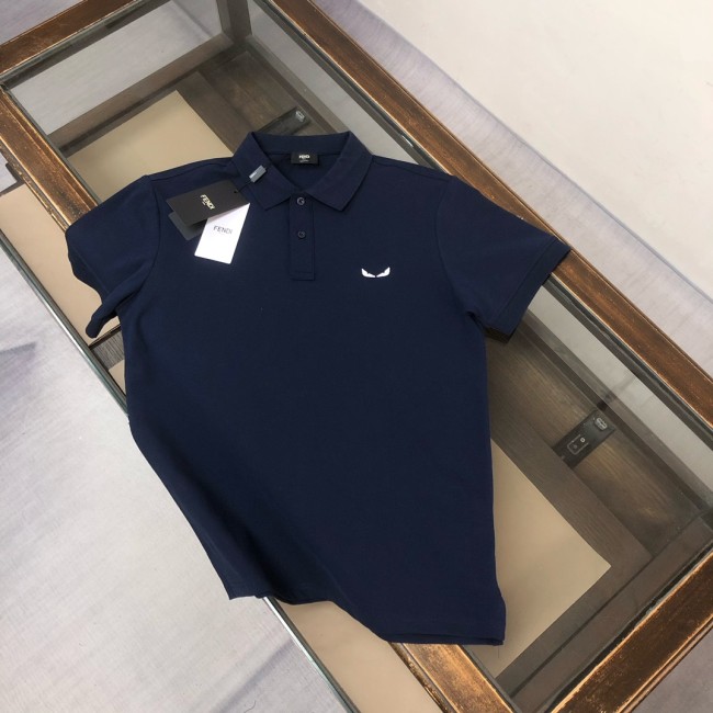 【限定】フェンディ コピーおすすめ の半袖開襟TシャツPoLoシャツ