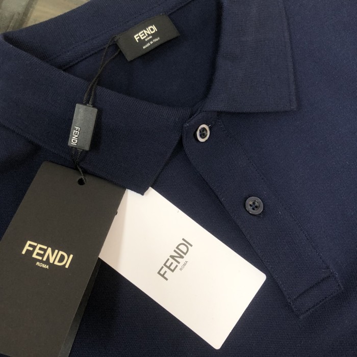 【限定】フェンディ コピーおすすめ の半袖開襟TシャツPoLoシャツ