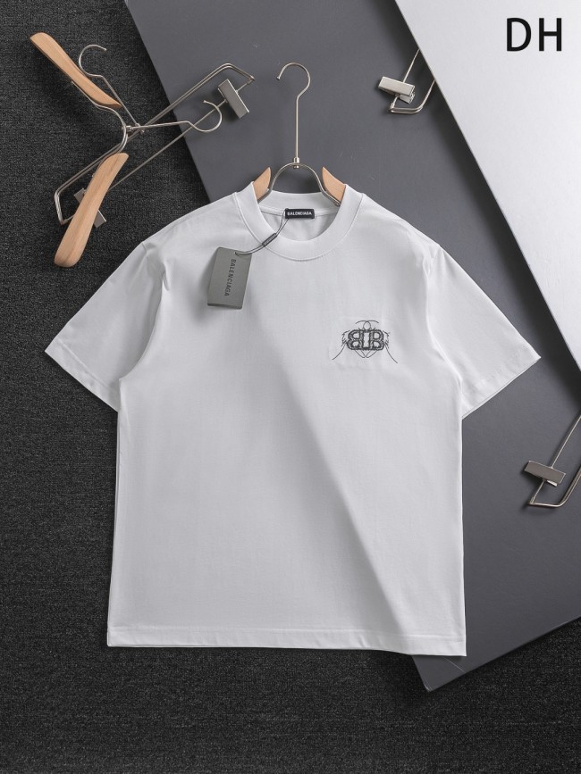 追跡付 バレンシアガ コピー 刺繍半袖Tシャツ