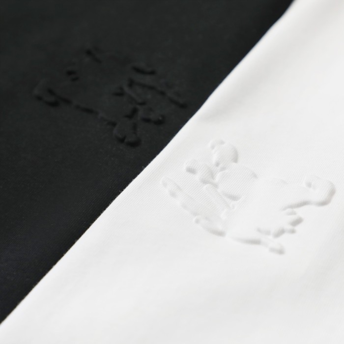 高品質  バーバリー コピーおすすめ 彫刻圧印戦馬綴じ袖カジュアル丸首半袖Tシャツ