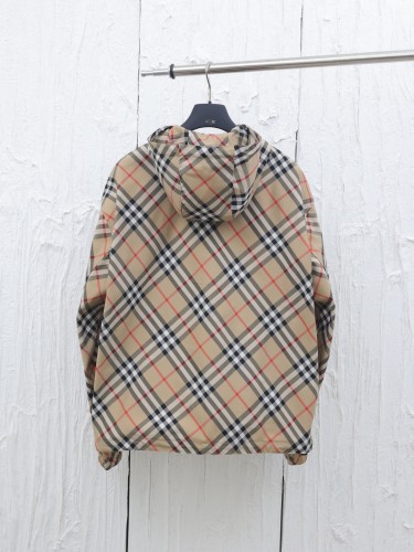 【限定】バーバリー n級品 25 SS春夏新作Vintageチェック長袖連帽コート