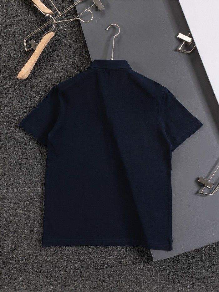 累積売上総額第１位！ バーバリー コピー シャツ胸元に軍馬麦の穂花刺繍Ｔシャツ