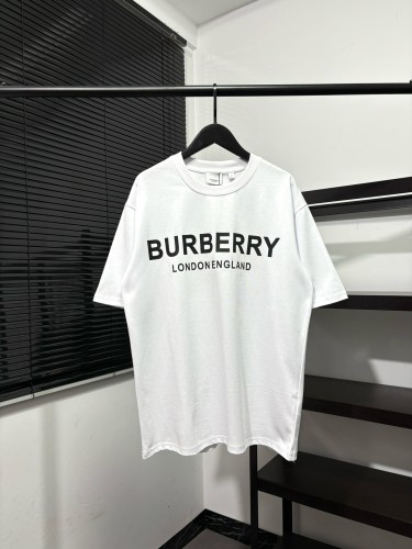 超話題! バーバリー コピーおすすめ 胸元の定番アルファベットプリント半袖Tシャツ