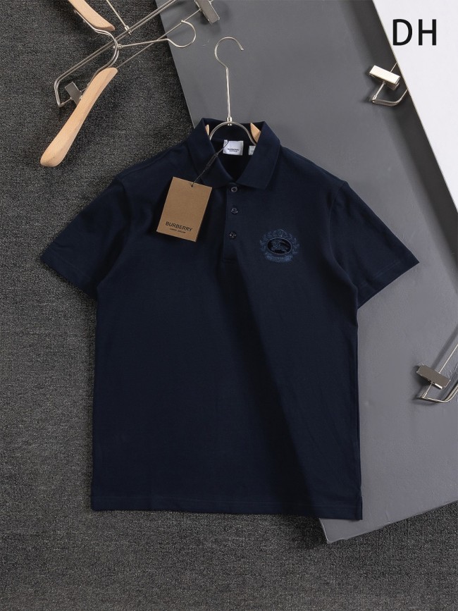 累積売上総額第１位！ バーバリー コピー シャツ胸元に軍馬麦の穂花刺繍Ｔシャツ