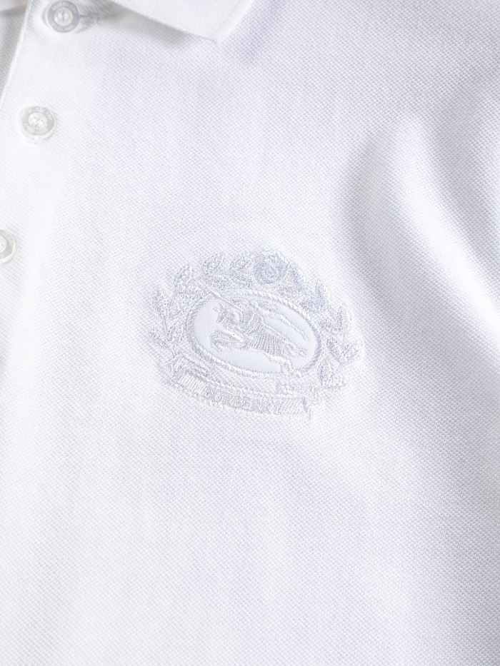 使い勝手良し バーバリー 激安通販 シャツ胸元に軍馬麦の穂花刺繍Ｔシャツ