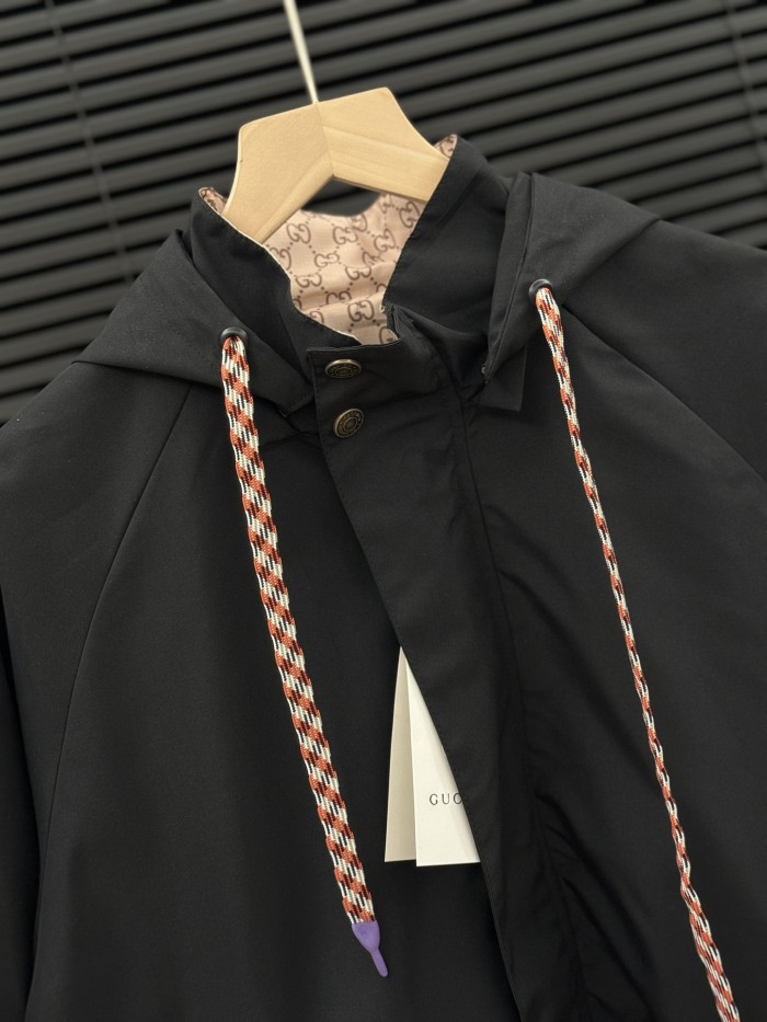 高品質 グッチ コピー 春の新定番レトロリバーシブルカップルジャケットコート