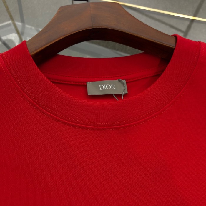 使い勝手良し ディオール コピー 2025春夏プリントロゴ半袖Tシャツ