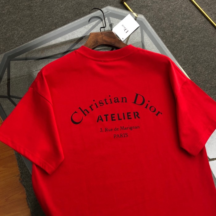 使い勝手良し ディオール コピー 2025春夏プリントロゴ半袖Tシャツ