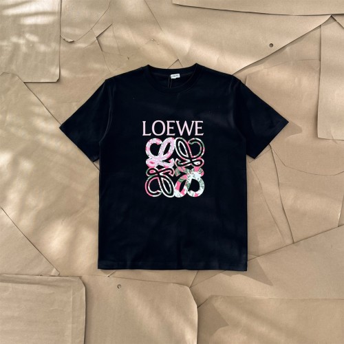 超奇跡の入荷☆ ロエベ 激安偽物 ペインティングショートスリーブTシャツ