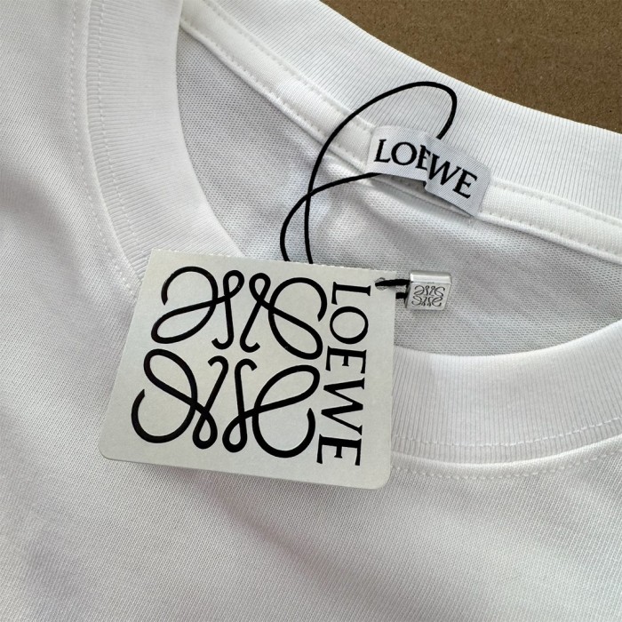 超奇跡の入荷☆ ロエベ 激安偽物 ペインティングショートスリーブTシャツ