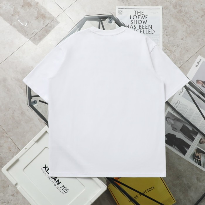 新作 プラダ  n級品 ファーロゴカジュアル丸首半袖Tシャツ