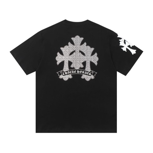 高品質 クロムハーツ 激安通販 十字架半袖Tシャツ