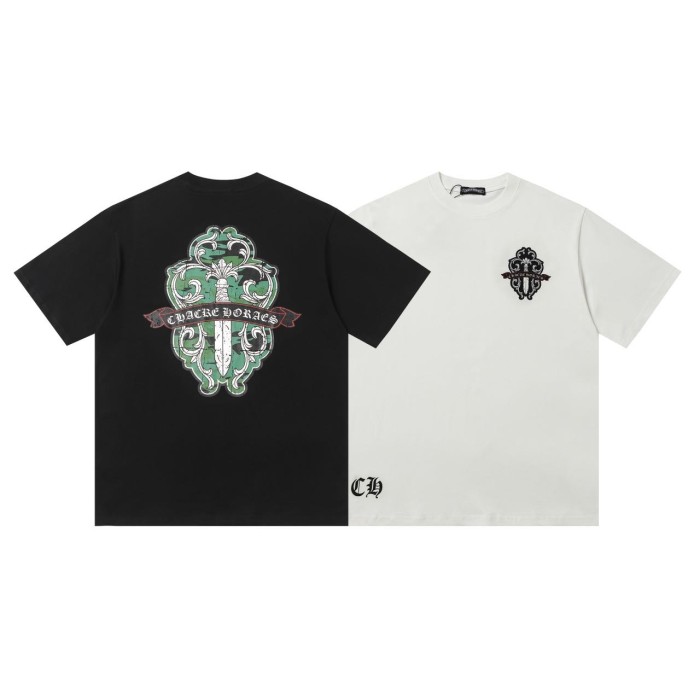 超奇跡の入荷☆ クロムハーツ 激安通販  重工業サンスクリットクロス半袖Tシャツ