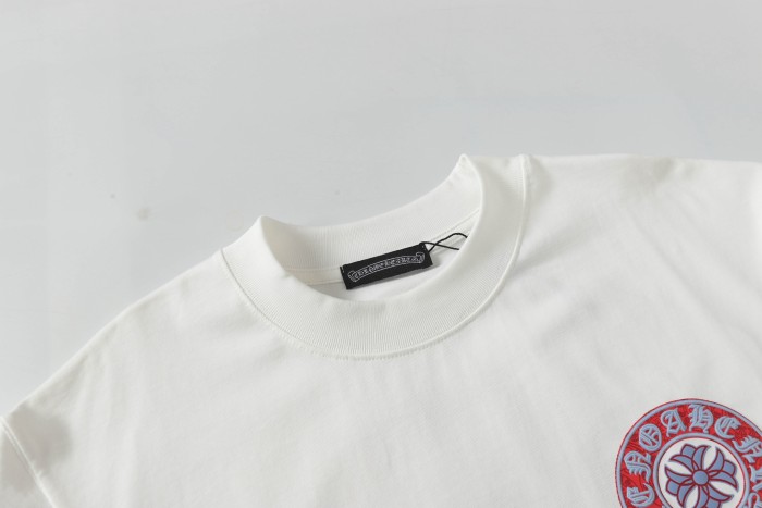 使い勝手良し クロムハーツ スーパーコピー 馬蹄彩色十字架半袖tシャツ