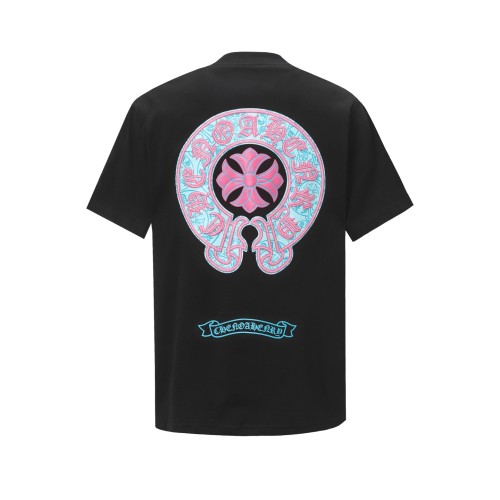 累積売上総額第１位！クロムハーツ n級品 馬蹄彩色十字架半袖tシャツ