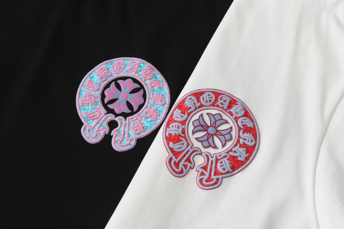 累積売上総額第１位！クロムハーツ n級品 馬蹄彩色十字架半袖tシャツ
