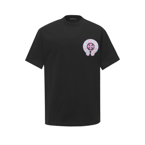 累積売上総額第１位！クロムハーツ n級品 馬蹄彩色十字架半袖tシャツ