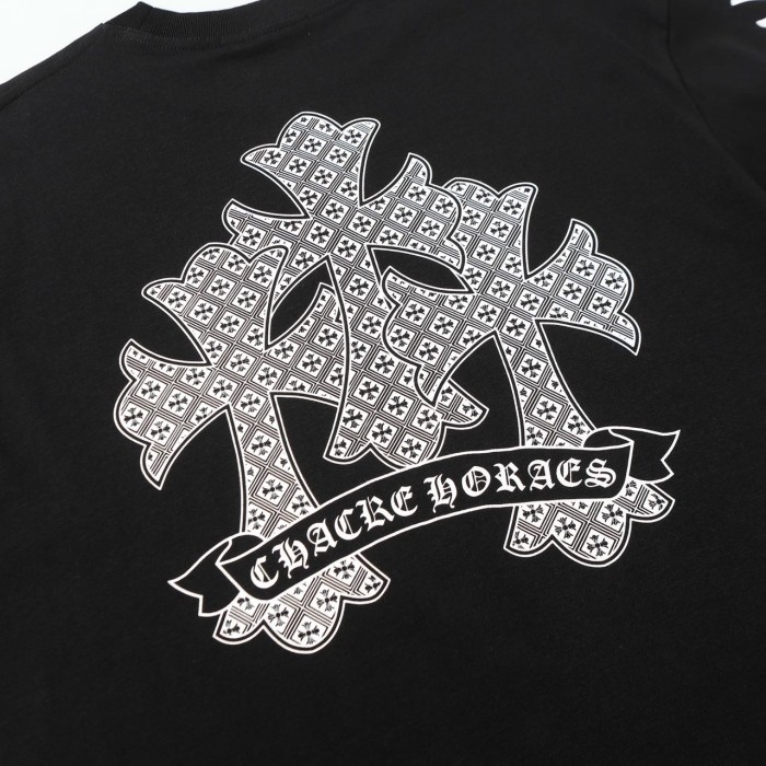 高品質 クロムハーツ 激安通販 十字架半袖Tシャツ
