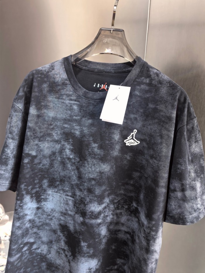【限定】ナイキ 激安偽物 2025夏アメリカンレトロ水洗いスポーツTシャツ