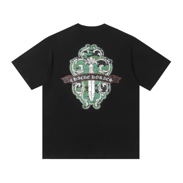 超奇跡の入荷☆ クロムハーツ 激安通販  重工業サンスクリットクロス半袖Tシャツ