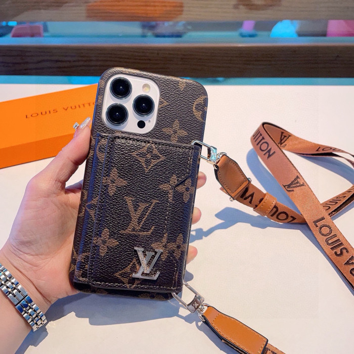 使い勝手良し ルイヴィトン 激安通販 Lv三つ折りのパスケース斜め掛けの携帯ケース