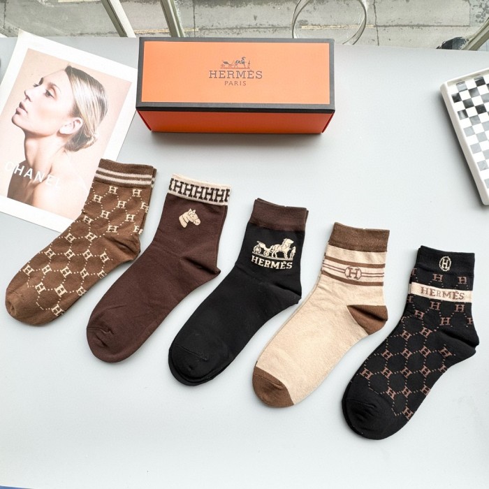 高品質 エルメス n級品 定番ショートソックス