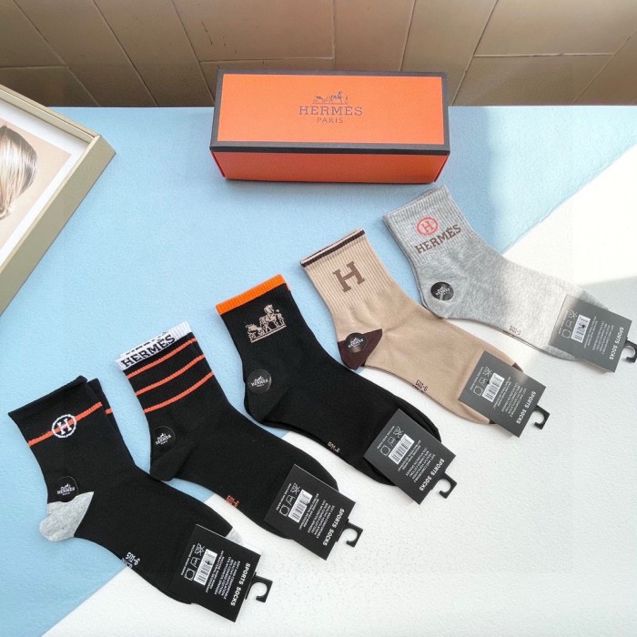 ★超人気  エルメス 激安偽物 定番ショートソックス
