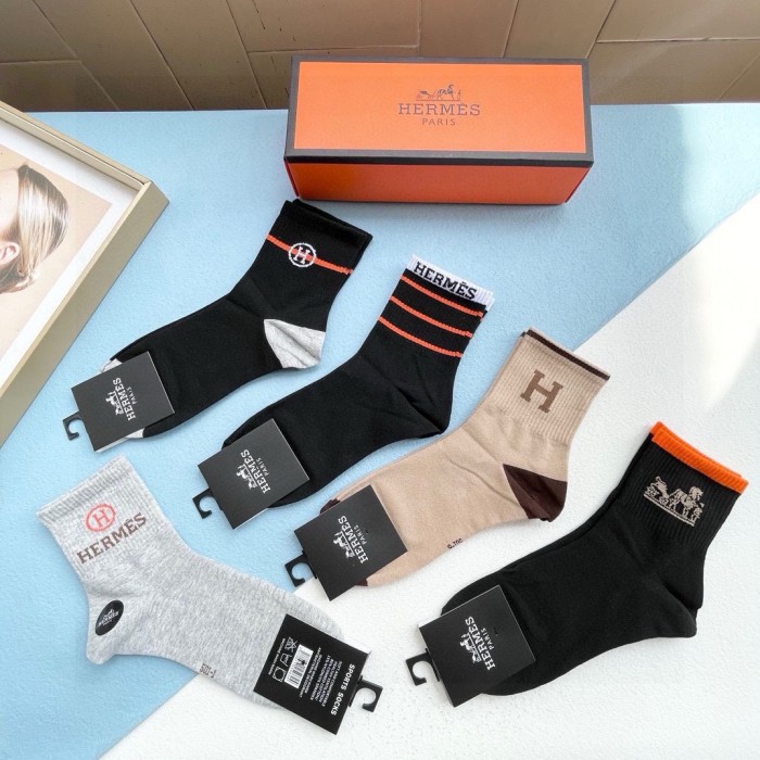 ★超人気  エルメス 激安偽物 定番ショートソックス