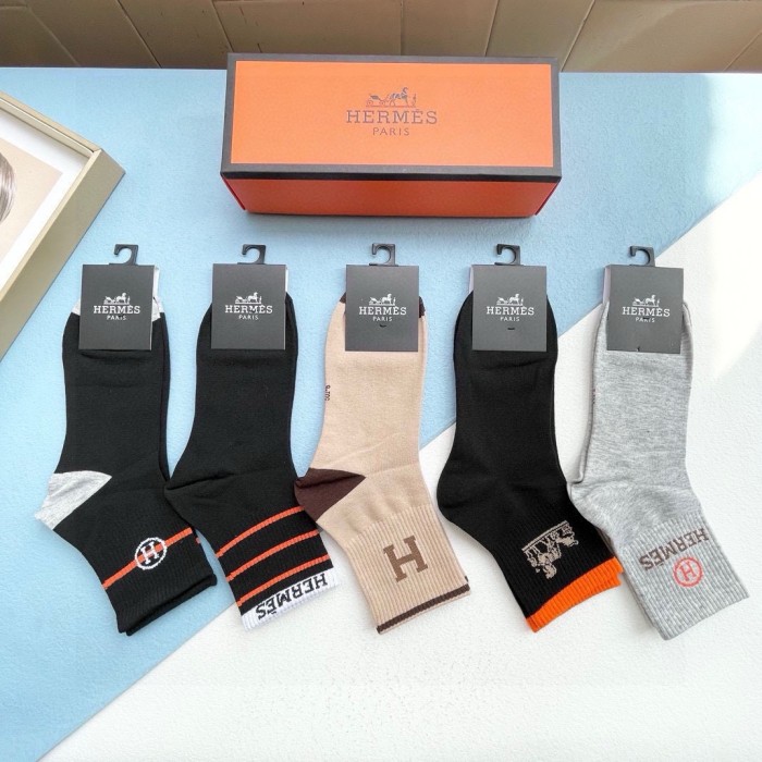 ★超人気  エルメス 激安偽物 定番ショートソックス