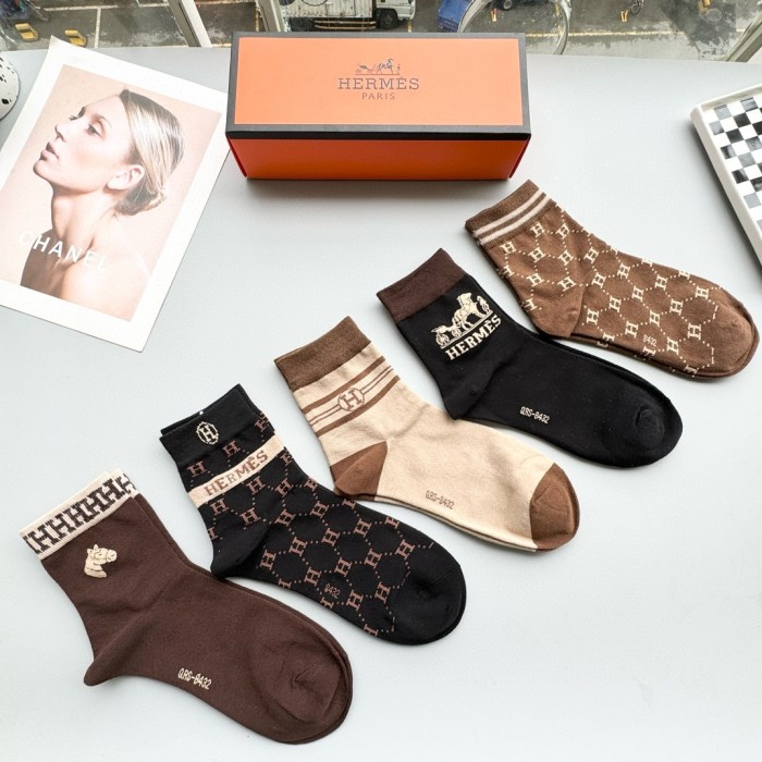 高品質 エルメス n級品 定番ショートソックス