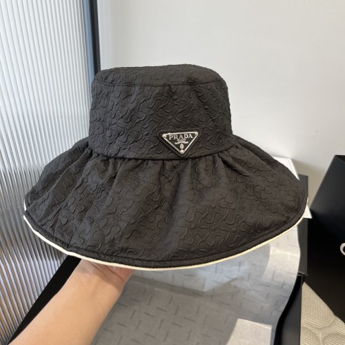 【限定】プラダ 激安偽物 のフリル漁師帽