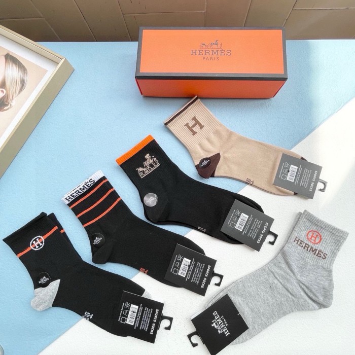 ★超人気  エルメス 激安偽物 定番ショートソックス