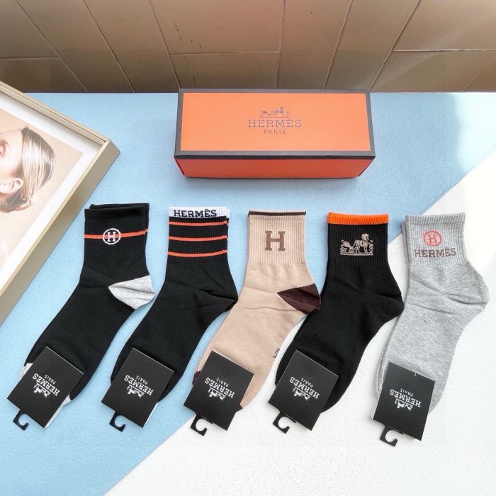 ★超人気  エルメス 激安偽物 定番ショートソックス