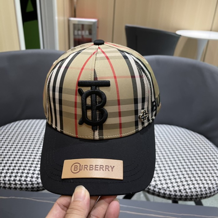 ★超人気 バーバリー 激安偽物 Burberryの2025ss野球帽
