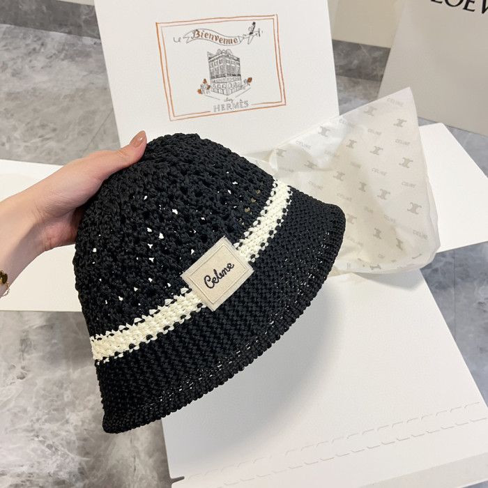 超奇跡の入荷☆ セリーヌ n級品 2025新カラー透かし彫りシンプル漁師帽