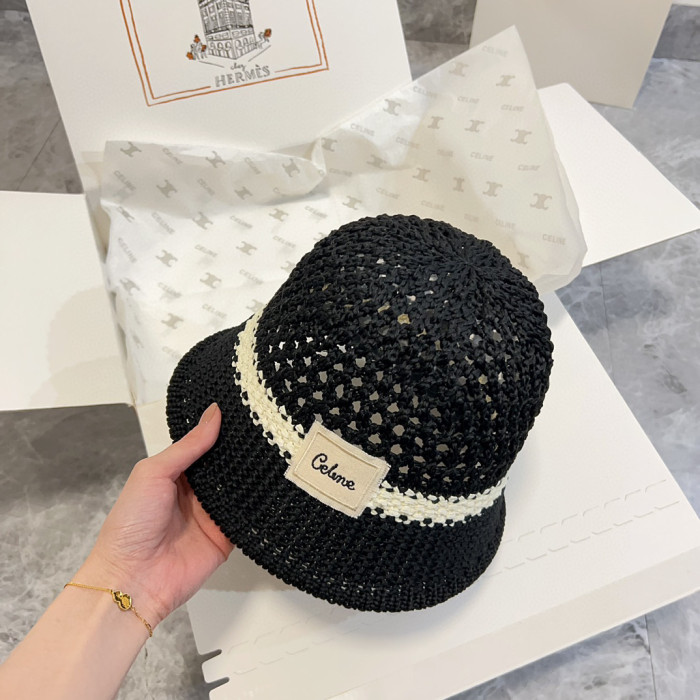 超奇跡の入荷☆ セリーヌ n級品 2025新カラー透かし彫りシンプル漁師帽