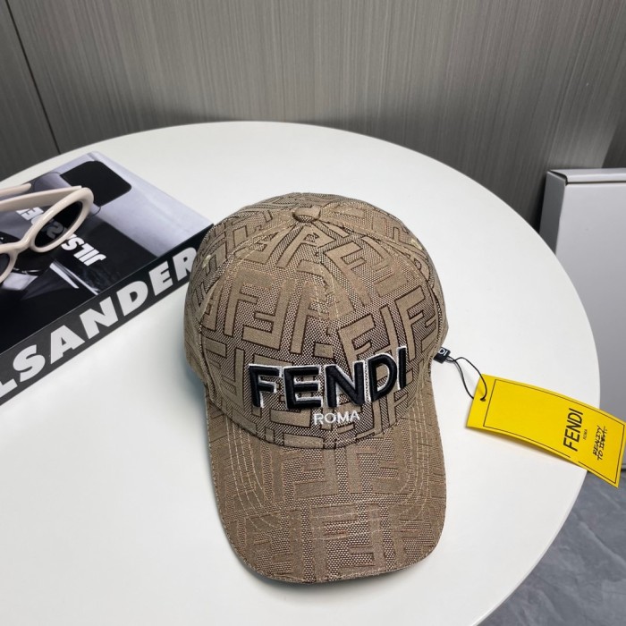 【限定】フェンディ スーパーコピー の老花シリーズ野球帽
