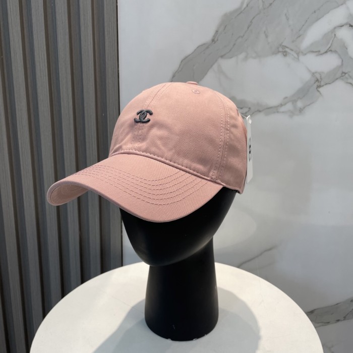 追跡付 シャネル コピーおすすめ Chanelロゴ入りシンプル刺繍野球帽