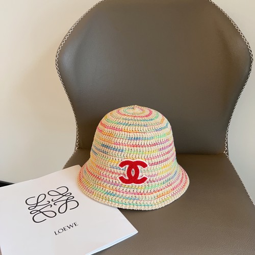 【話題商品！】シャネル 偽物通販 Chanelの小香風混色小桶帽漁師帽